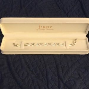 Jared silver bracelet